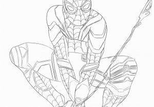 Iron Spider Coloring Pages Infinity War Iron Spider Coloring Pages Coloring Home