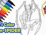 Iron Spider Coloring Pages Infinity War Iron Spider In the Avengers Infinity War Coloring Pages