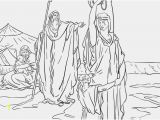 Isaac and Rebekah Coloring Page isaac and Rebekah Coloring Pages Pic the Expulsion Hagar