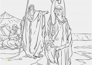 Isaac and Rebekah Coloring Page isaac and Rebekah Coloring Pages Pic the Expulsion Hagar