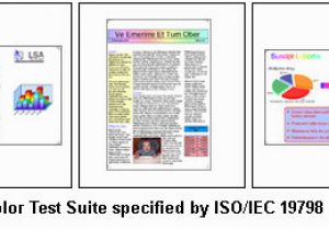 Iso Iec 24712 Color Test Pages iso Page Yields