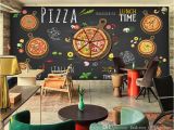 Italian Cafe Wall Murals Custom 3d Wallpaper for Walls 3d Pizza Shop Wall Mural Coffee Bread