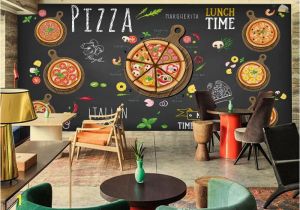 Italian Cafe Wall Murals Custom 3d Wallpaper for Walls 3d Pizza Shop Wall Mural Coffee Bread