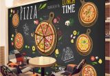 Italian Cafe Wall Murals Custom 3d Wallpaper for Walls 3d Pizza Shop Wall Mural Coffee Bread