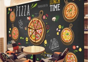 Italian Cafe Wall Murals Custom 3d Wallpaper for Walls 3d Pizza Shop Wall Mural Coffee Bread