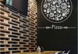 Italian Cafe Wall Murals Pizza Decal Pizzeria Logo Vinyl Sticker Window Sign Cooking Art