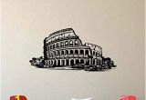 Italian themed Wall Murals Amazon Diuangfoong Coliseum Wall Decal Rome Italian