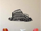 Italian themed Wall Murals Amazon Diuangfoong Coliseum Wall Decal Rome Italian