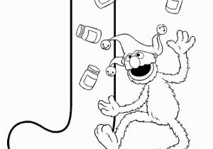 J is for Coloring Page Sesame Street Coloring J Grover