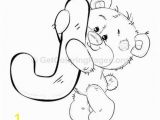 J is for Coloring Page Teddy Bear Alphabet Coloring Sheets – Page 2