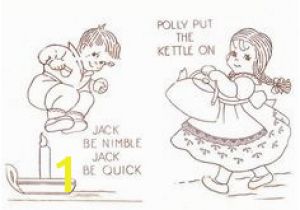 Jack Be Nimble Coloring Page 261 Best Mother Goose Rhymes In Time Images On Pinterest