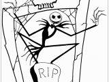 Jack Nightmare before Christmas Coloring Pages the Nightmare before Christmas Coloring Pages