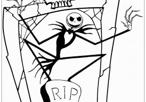 Jack Nightmare before Christmas Coloring Pages the Nightmare before Christmas Coloring Pages