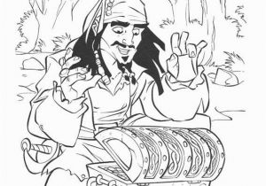 Jack Sparrow Coloring Page Jack Sparrow Pirates the Caribbean Open Treasure Coloring Page