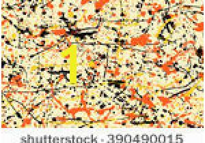 Jackson Pollock Coloring Page Pollock Style Abstract Free Stock Public Domain