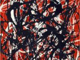 Jackson Pollock Mural Print Jackson Pollock Reproduction Oil Paintings Canvas Reproduction