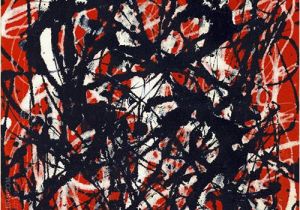 Jackson Pollock Mural Print Jackson Pollock Reproduction Oil Paintings Canvas Reproduction