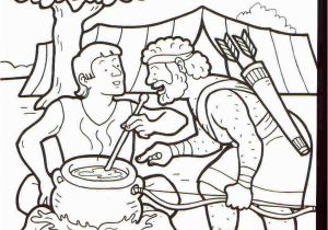 Jacob and Esau Reunite Coloring Page Jacob and Esau Coloring Page