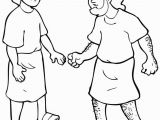 Jacob and Esau Reunite Coloring Page Jacob and Esau Coloring Page