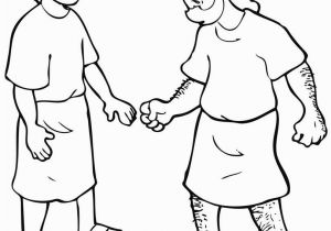 Jacob and Esau Reunite Coloring Page Jacob and Esau Coloring Page