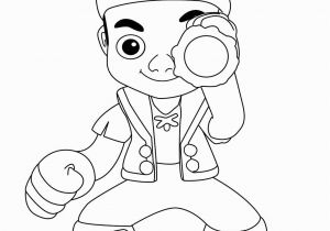 Jake and the Neverland Pirates Coloring Pages Halloween Jake Coloring Page