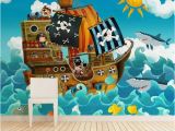 Jake and the Neverland Pirates Wall Mural Wallpaper Sticker Pirates by Sticky Wallpaper