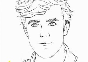Jake Paul Coloring Pages Jake Paul Portrait Coloring Page Free Printable Coloring Pages for