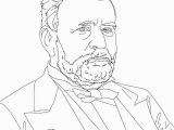 James Charles Coloring Pages President General Ulysses Grant Coloring Page