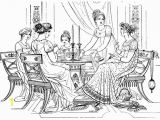 Jane Austen Coloring Pages Beautiful Dress Coloring Pages and for Adults and Kids