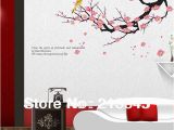 Japanese Cherry Blossom Wall Mural Us $5 85 Off [fundecor] Diy Home Decor Wall Decals Tree Branches Wall Deco Mural Flower Bird Art Stickers In Wall Stickers From Home & Garden On