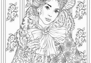 Japanese Christmas Coloring Pages Fancy Outfit Printable Adult Coloring Page From Favoreads