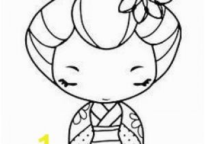 Japanese Doll Coloring Pages Kokeshi Dolls Coloring Pages Google Search