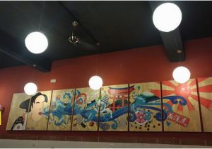 Japanese Murals for Walls E Of the Best Japanese Restraunt In town Picture Of