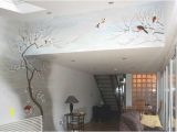 Japanese Murals for Walls Interior Decorating with Japanese Wall Murals Design