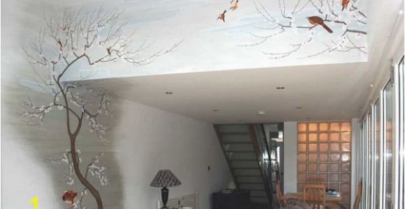 Japanese Style Wall Murals Interior Decorating with Japanese Wall Murals Design