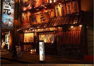 Japanese Style Wall Murals Retro Japanese Izakaya Wallpapers Mural for Japanese