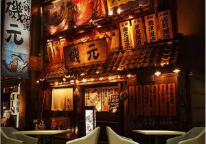 Japanese Style Wall Murals Us $11 47 Off Retro Japanese Izakaya Wallpapers Mural for Japanese Rotisserie Sushi Restaurant Industrial Decor Wallpaper 3d Wall Paper In