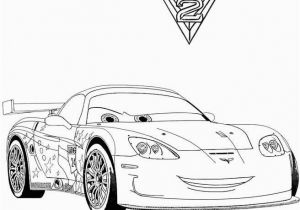 Jeff Gorvette Coloring Page Cars 2 Jeff Corvette Printable Coloring Page