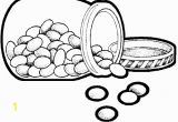 Jelly Bean Coloring Page Cocoa Bean Coloring Sheet