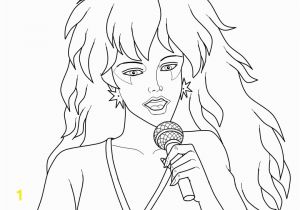 Jem and the Holograms Coloring Pages Jem Singing by Cosmicfalcon Bucket