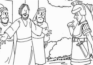 Jesus and the Centurion S Servant Coloring Page Centurion Servant Healed Scope Of Work Template