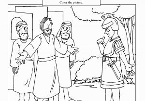 Jesus and the Centurion S Servant Coloring Page Centurion Servant Healed Scope Of Work Template