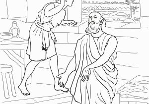 Jesus and the Centurion S Servant Coloring Page Jesus Heals the Centurions Servant Free Coloring Pages