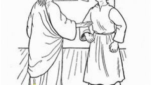 Jesus and Thomas Coloring Pages Luke 24 36 49 John 20 19 29 Acts1 3 Jesus Appeared to the