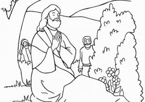 Jesus Arrested In the Garden Of Gethsemane Coloring Page Jezus In Gethsemane
