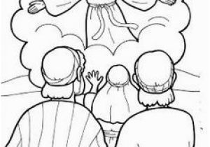 Jesus ascends to Heaven Coloring Page 136 Best ascension Images