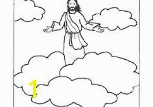 Jesus ascends to Heaven Coloring Page Cristina Gomez Cgomez4493 On Pinterest