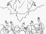 Jesus ascends to Heaven Coloring Page Jesus ascension Coloring Page Awesome Jesus Christ Coloring Pages 7