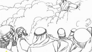 Jesus ascends to Heaven Coloring Page Jesus ascension Coloring Page Awesome Jesus Christ Coloring Pages 7