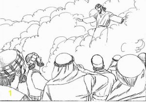 Jesus ascends to Heaven Coloring Page Jesus ascension Coloring Page Awesome Jesus Christ Coloring Pages 7